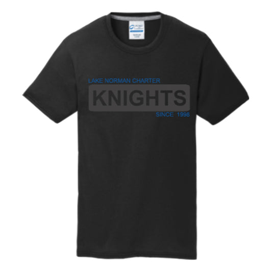 COMING SOON! Adult Black Athletic Knights T-Shirt