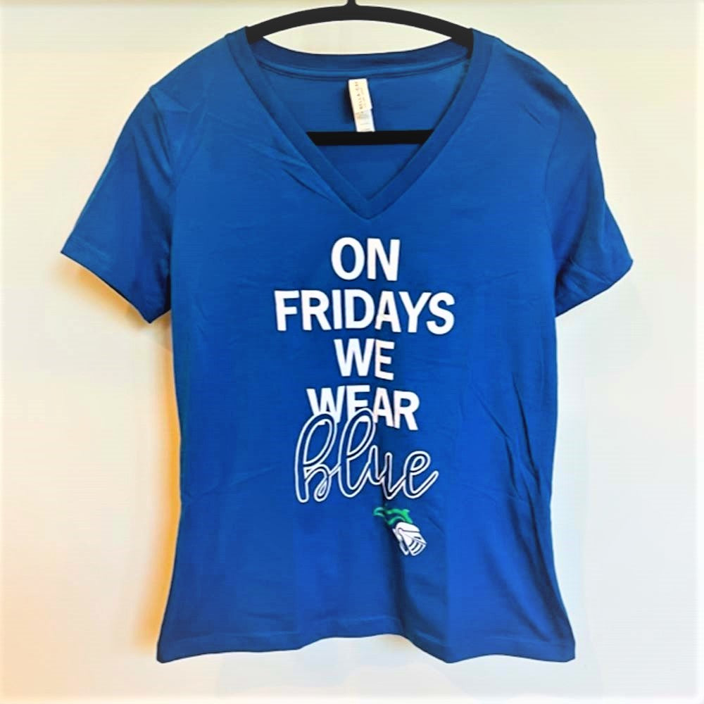 75% OFF Ladies Friday V-Neck T-Shirt