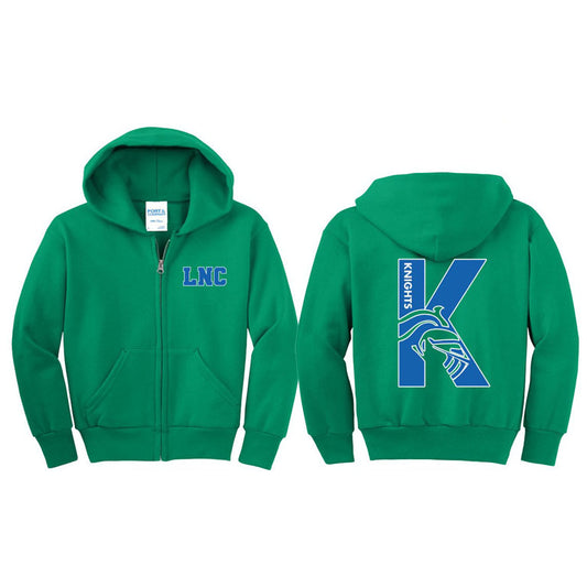 NEW! Youth & Adult Zip-Up Hoodie